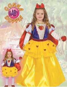 VESTITI: vendita online Costume Baby Biancaneve 3-4 anni, abito fiabesco, vestito principessa, perfetto per carnevale, feste ...