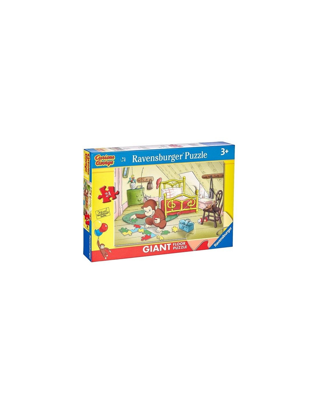 GIOCHI DI SOCIETA'E PUZZLE: vendita online CURIOUS GEORGE 03046 MAXIPUZZLE 24PZ in offerta
