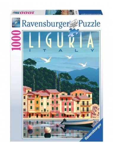 PUZZLE 17614 1000PZ CARTOLINA DALLA LIGURIA