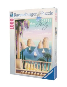 PUZZLE 17615 1000PZ CARTOLINA DA CAPRI su Shop in Casa