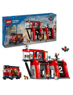 GIOCATTOLI: vendita online CITY 60414 CASERMA DEI POMPIERI E AUTOPOMPA in offerta