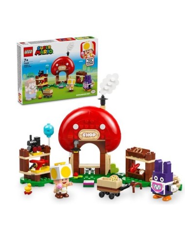 GIOCATTOLO PUBBLICIZZATO: vendita online SUPERMARIO 71429 SET ESPANSIONE RUBONIGLIO AL NEGOZIO DI TOAD in offerta