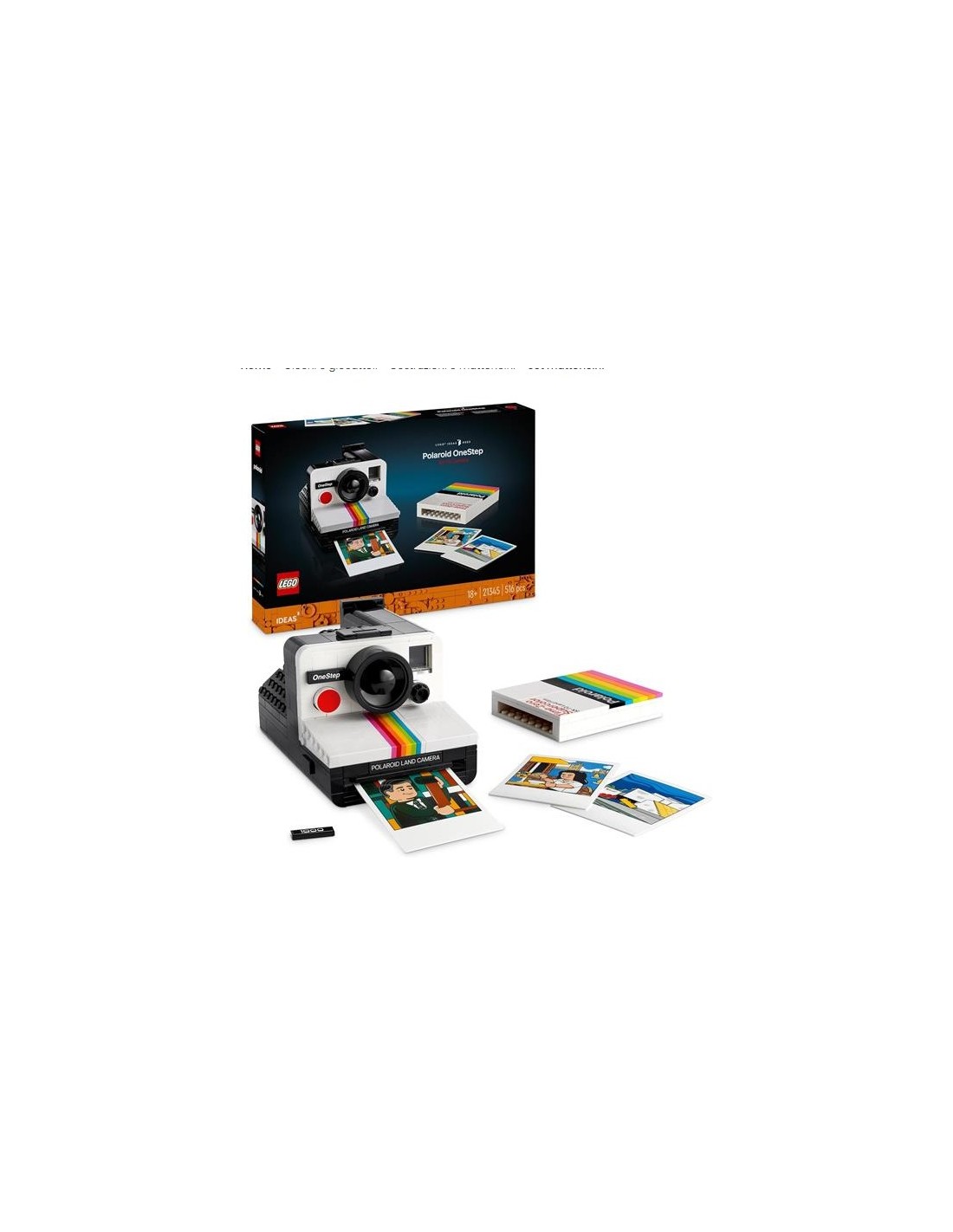 GIOCATTOLO PUBBLICIZZATO: vendita online IDEAS 21345 FOTOCAMERA POLAROID ONESTEP in offerta