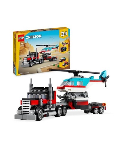 GIOCATTOLO PUBBLICIZZATO: vendita online CREATOR 31146 AUTOCARRO CON ELICOTTERO in offerta