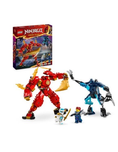 GIOCATTOLO PUBBLICIZZATO: vendita online NINJAGO 71808 MECH ELEMENTO FUOCO DI KAI in offerta