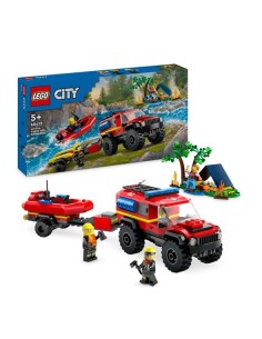 GIOCATTOLO PUBBLICIZZATO: vendita online Lego City fuoristrada anticendio e gommone di salvataggio 60412 in offerta