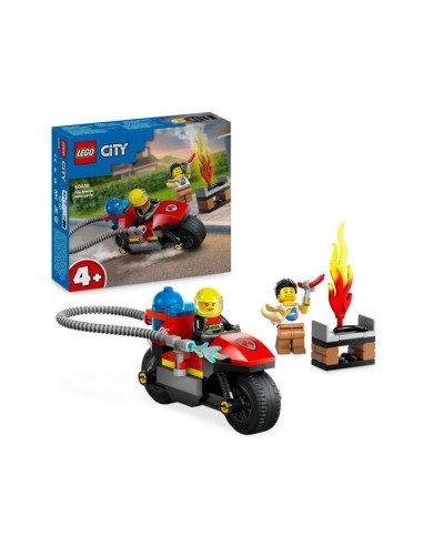 GIOCATTOLO PUBBLICIZZATO: vendita online Lego City motocicletta dei pompieri 60410 in offerta