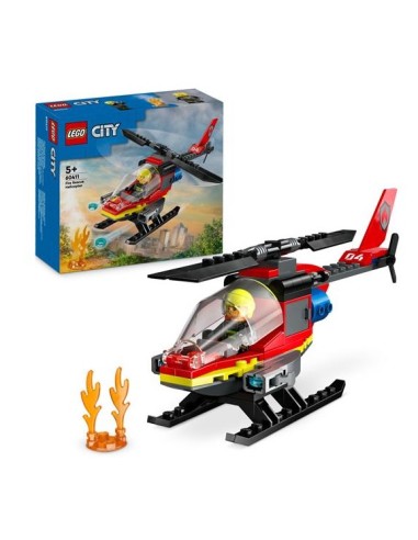 GIOCATTOLO PUBBLICIZZATO: vendita online Lego city elicottero dei pompieri 60411 in offerta