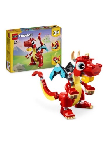 GIOCATTOLO PUBBLICIZZATO: vendita online CREATOR 31145 DRAGO ROSSO in offerta