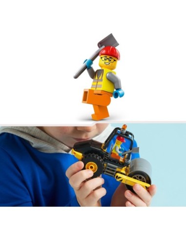 GIOCATTOLO PUBBLICIZZATO: vendita online CITY 60401 RULLO COMPRESSORE in offerta