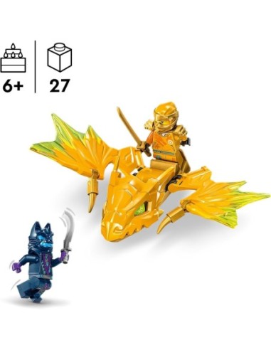 GIOCATTOLO PUBBLICIZZATO: vendita online NINJAGO 71803 ATTACCO DEL DRAGO DI ARIN in offerta