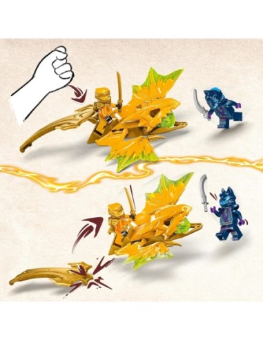 GIOCATTOLO PUBBLICIZZATO: vendita online NINJAGO 71803 ATTACCO DEL DRAGO DI ARIN in offerta