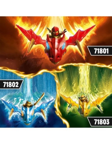 GIOCATTOLO PUBBLICIZZATO: vendita online NINJAGO 71803 ATTACCO DEL DRAGO DI ARIN in offerta
