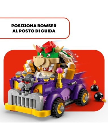 GIOCATTOLO PUBBLICIZZATO: vendita online SUPERMARIO 71431 SET ESPANSIONE BOLIDE DI BOWSER in offerta