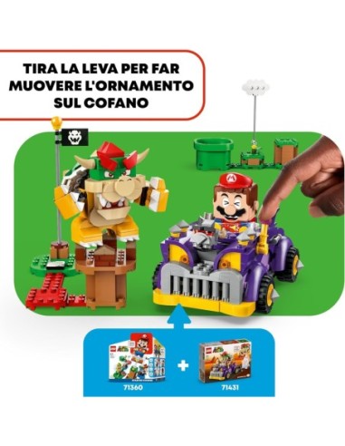 GIOCATTOLO PUBBLICIZZATO: vendita online SUPERMARIO 71431 SET ESPANSIONE BOLIDE DI BOWSER in offerta