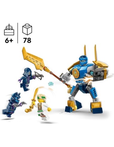 GIOCATTOLO PUBBLICIZZATO: vendita online NINJAGO 71805 MECH DA BATTAGLIA DI JAY in offerta