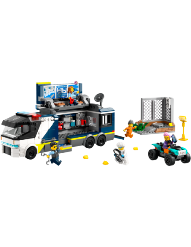 GIOCATTOLO PUBBLICIZZATO: vendita online CITY 60418 CAMION LABORATORIO MOBILE DELLA POLIZIA in offerta