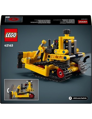 GIOCATTOLO PUBBLICIZZATO: vendita online TECHNIC 42163 BULLDOZER DA CANTIERE in offerta