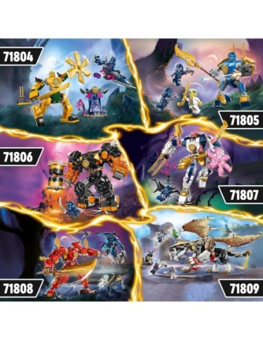 GIOCATTOLO PUBBLICIZZATO: vendita online NINJAGO 71804 MECH DA BATTAGLIA DI ARIN in offerta