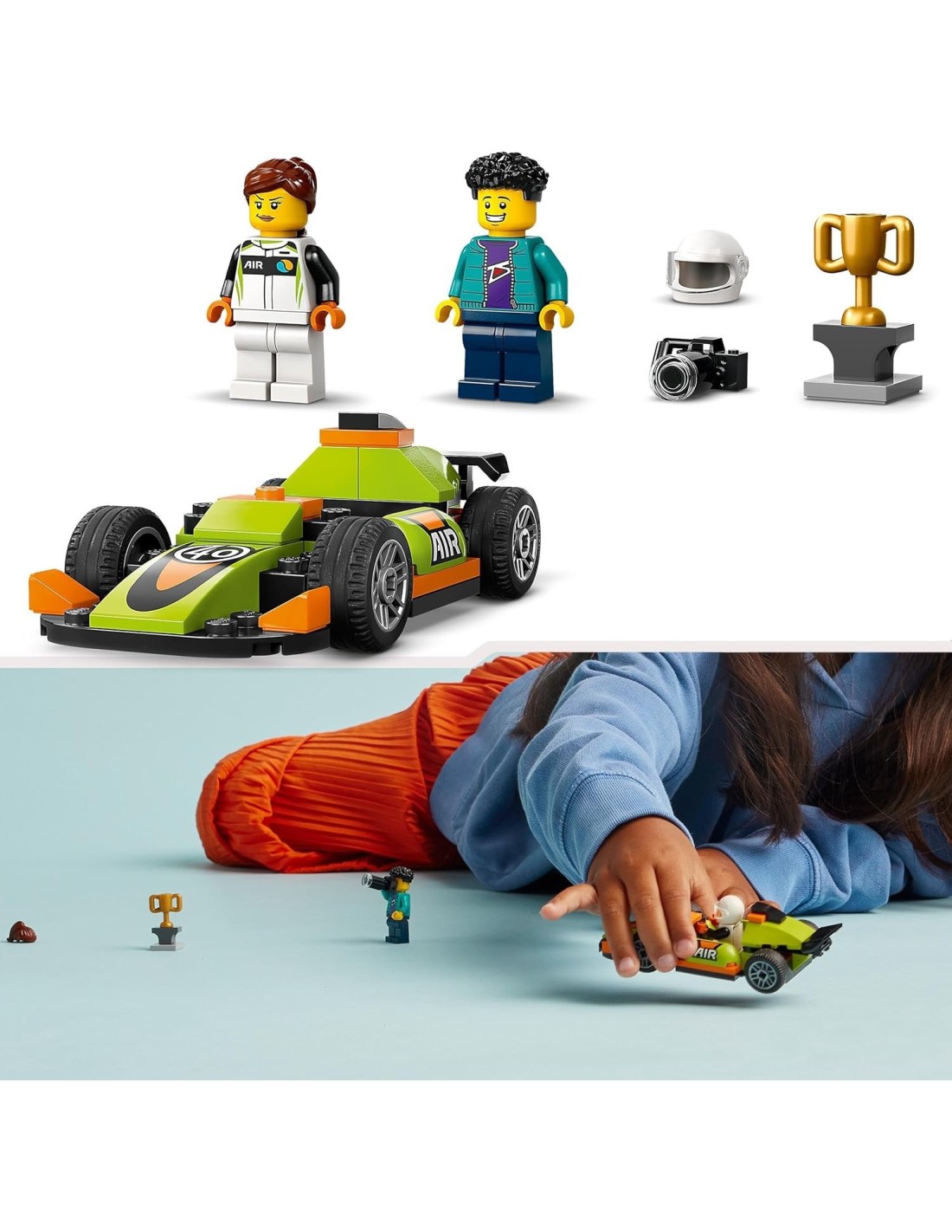 GIOCATTOLI: vendita online CITY 60399 AUTO DA CORSA VERDE in offerta