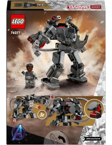 GIOCATTOLO PUBBLICIZZATO: vendita online Lego MARVEL armatura mech di War machine 76277 in offerta