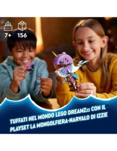 GIOCATTOLO PUBBLICIZZATO: vendita online DREAMZZZ 71472 MONGOLFIERA-NARVALO DI IZZIE in offerta 2