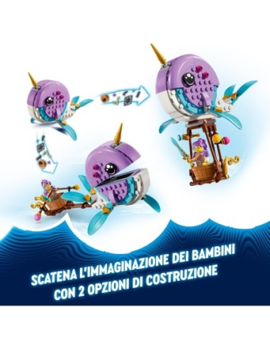 GIOCATTOLO PUBBLICIZZATO: vendita online DREAMZZZ 71472 MONGOLFIERA-NARVALO DI IZZIE in offerta