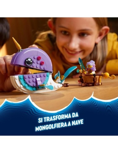 GIOCATTOLO PUBBLICIZZATO: vendita online DREAMZZZ 71472 MONGOLFIERA-NARVALO DI IZZIE in offerta