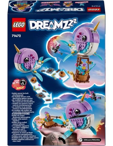 GIOCATTOLO PUBBLICIZZATO: vendita online DREAMZZZ 71472 MONGOLFIERA-NARVALO DI IZZIE in offerta