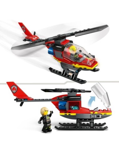 GIOCATTOLO PUBBLICIZZATO: vendita online Lego city elicottero dei pompieri 60411 in offerta