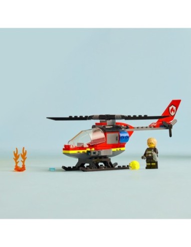GIOCATTOLO PUBBLICIZZATO: vendita online Lego city elicottero dei pompieri 60411 in offerta