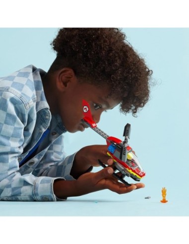 GIOCATTOLO PUBBLICIZZATO: vendita online Lego city elicottero dei pompieri 60411 in offerta