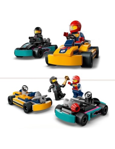 GIOCATTOLO PUBBLICIZZATO: vendita online CITY 60400 GO-KART E PILOTI in offerta