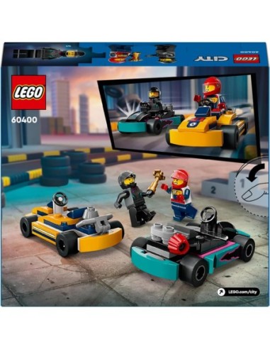 GIOCATTOLO PUBBLICIZZATO: vendita online CITY 60400 GO-KART E PILOTI in offerta