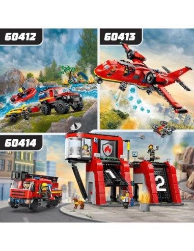 GIOCATTOLO PUBBLICIZZATO: vendita online Lego City fuoristrada anticendio e gommone di salvataggio 60412 in offerta