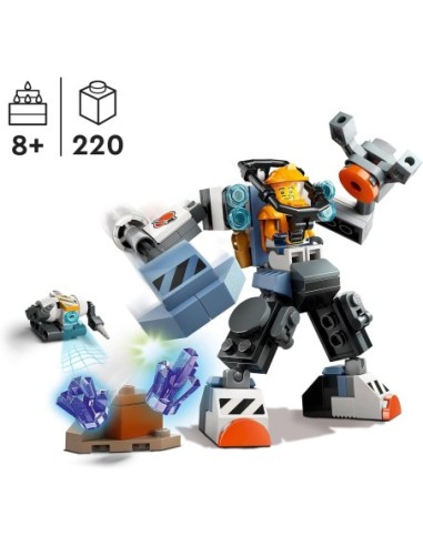 GIOCATTOLO PUBBLICIZZATO: vendita online Lego City mech di costruzione spaziale 60428 in offerta
