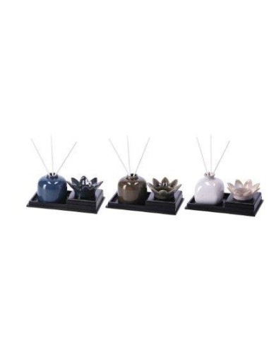 KIT DECORAZIONE 102606 FIORE ASSORTITO CON VASSOIO su Shop in Casa
