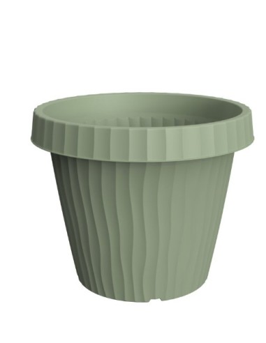 VASI E SOTTO VASI: vendita online VASO ONDA 31412 25CM SALVIA in offerta