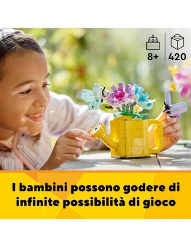 GIOCATTOLO PUBBLICIZZATO: vendita online CREATOR 31149 INNAFFIATOIO CON FIORI in offerta