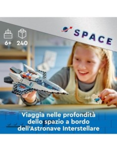 GIOCATTOLO PUBBLICIZZATO: vendita online CITY 60430 ASTRONAVE INTERSTELLARE in offerta 2
