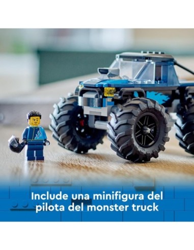 GIOCATTOLO PUBBLICIZZATO: vendita online CITY 60402 MONSTER TRUCK BLU in offerta