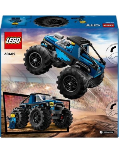 GIOCATTOLO PUBBLICIZZATO: vendita online CITY 60402 MONSTER TRUCK BLU in offerta