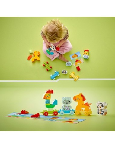 GIOCATTOLO PUBBLICIZZATO: vendita online DUPLO 10412 TRENO DEGLI ANIMALI in offerta