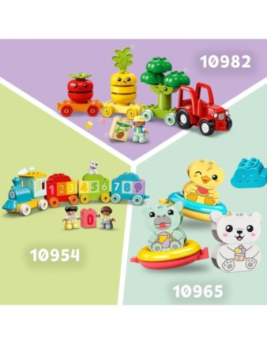 GIOCATTOLO PUBBLICIZZATO: vendita online DUPLO 10412 TRENO DEGLI ANIMALI in offerta