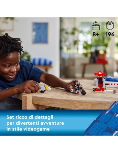 GIOCATTOLO PUBBLICIZZATO: vendita online LEGO Sonic the Hedgehog La Fuga di Shadow the Hedgehog 76995, Set Moto Giocattolo co...