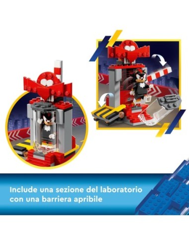 GIOCATTOLO PUBBLICIZZATO: vendita online LEGO Sonic the Hedgehog La Fuga di Shadow the Hedgehog 76995, Set Moto Giocattolo co...
