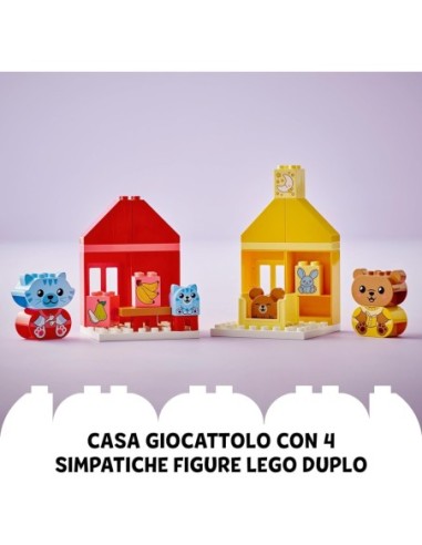 GIOCATTOLO PUBBLICIZZATO: vendita online DUPLO 10414 ATTIVITA'QUOTIDIANE MANGIARE/DORMIRE in offerta