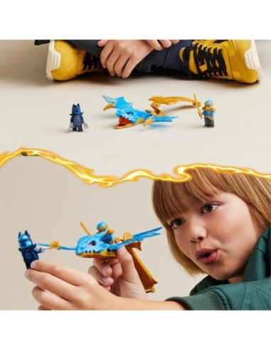 GIOCATTOLO PUBBLICIZZATO: vendita online NINJAGO 71802 ATTACCO DEL DRAGO DI NYA in offerta