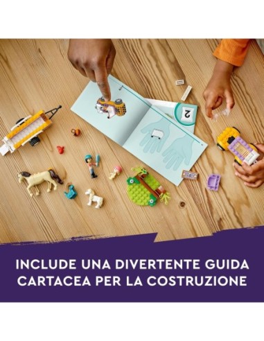 GIOCATTOLO PUBBLICIZZATO: vendita online FRIENDS 42634 RIMORCHIO CON CAVALLO E PONY in offerta