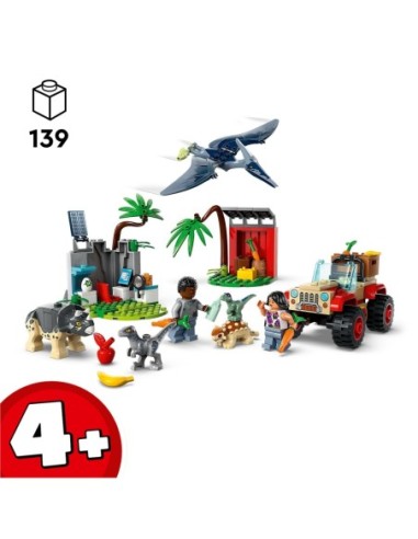 GIOCATTOLO PUBBLICIZZATO: vendita online JURASSIC WORLD 76963 CENTRO DI SOCCORSO DEI BABY DINOSAURI in offerta